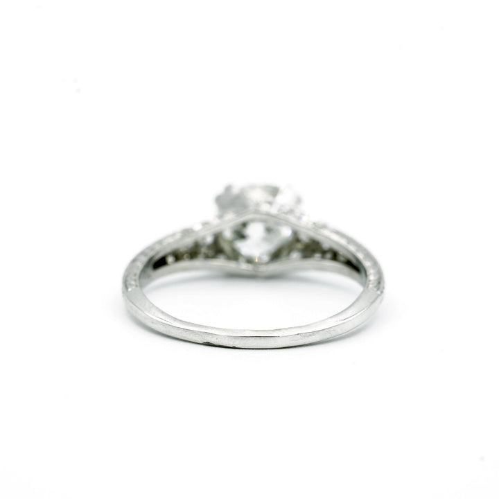 Art Deco Diamond Platinum Ring