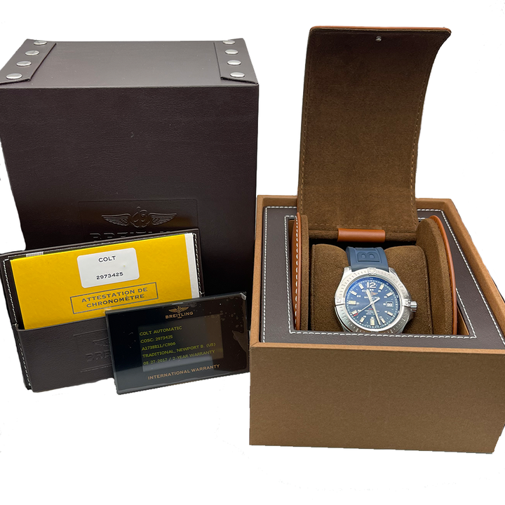 Breitling Colt 44 Stainless Steel Wristwatch