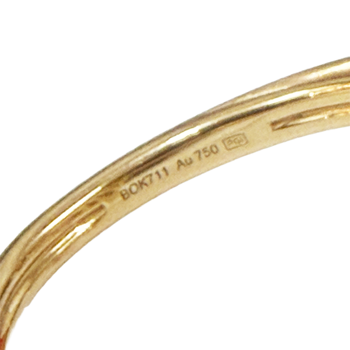 Cartier Amulette Diamond Onyx 18K Rose Gold Ring