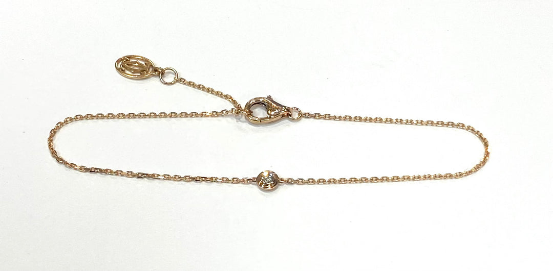 Cartier D'Amour Diamond 18K Rose Gold Bracelet