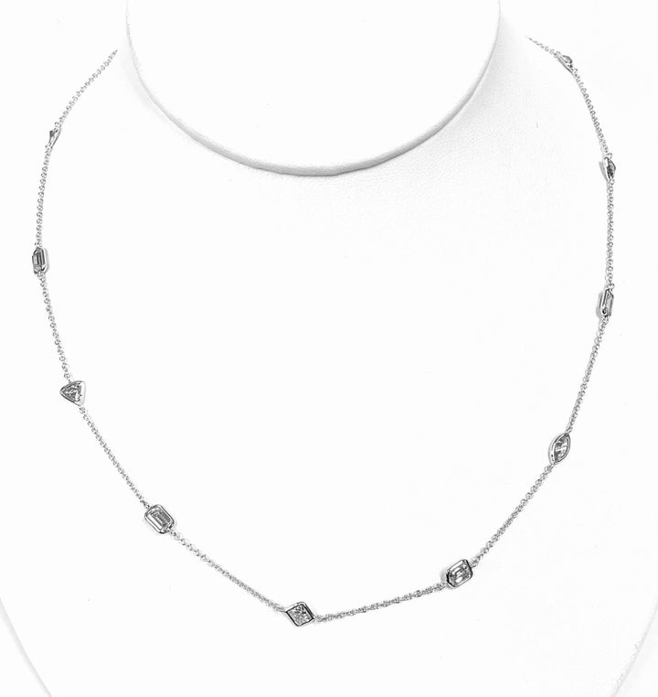 Diamonds By The Yard 14K White Gold Necklace