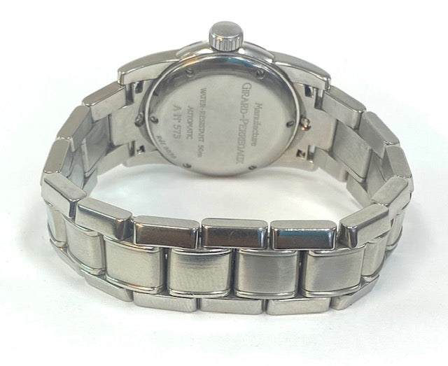 Girard Perregaux Lady’s Automatic Sterling Silver Wristwatch