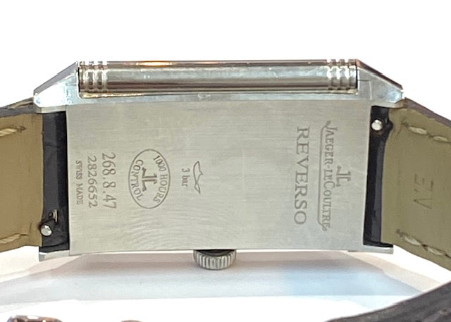 Jaeger LeCoultre Reverso Stainless Steel Ladies Wristwatch