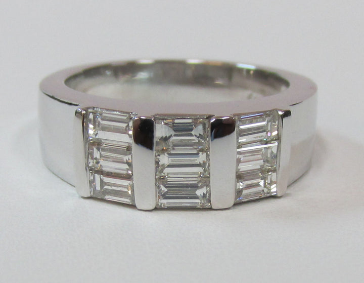 Lady’s Diamond 14K White Gold Band Ring