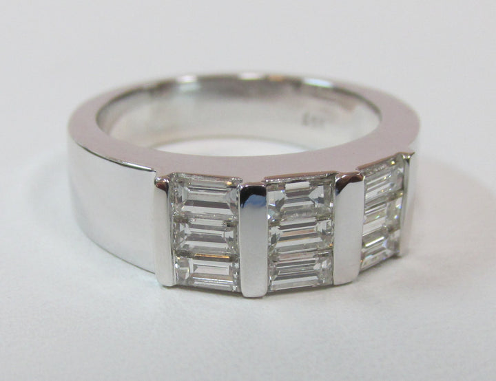 Lady’s Diamond 14K White Gold Band Ring