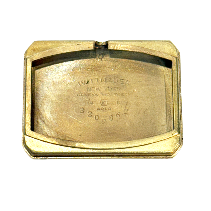 Vintage Wittnauer 14K Yellow Gold Wristwatch