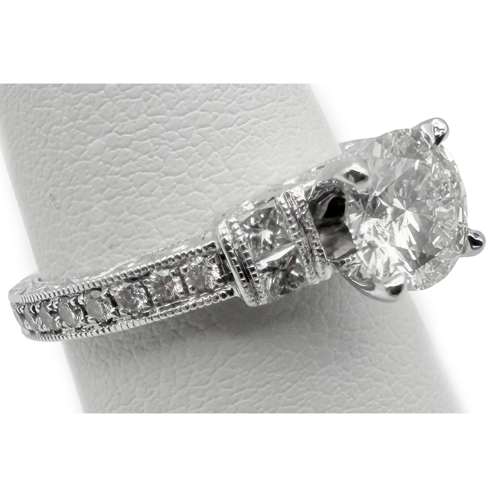 1.07 Carat RBC " Neil Lane" 14K WG Engagement/Wedding Ring