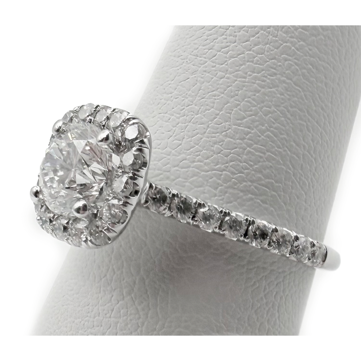 Diamond 14K WG Engagement/Wedding Ring