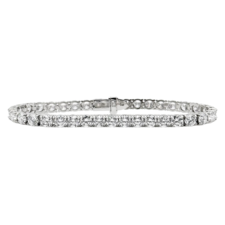 Lab Grown Diamond 14K WG Tennis Bracelet