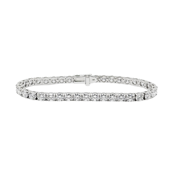 Lab Grown Diamond 14K WG Tennis Bracelet
