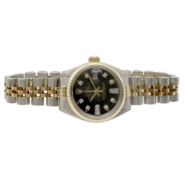 Rolex Oyster Perpetual DateJust 14K YG & SS Lady's Wristwatch