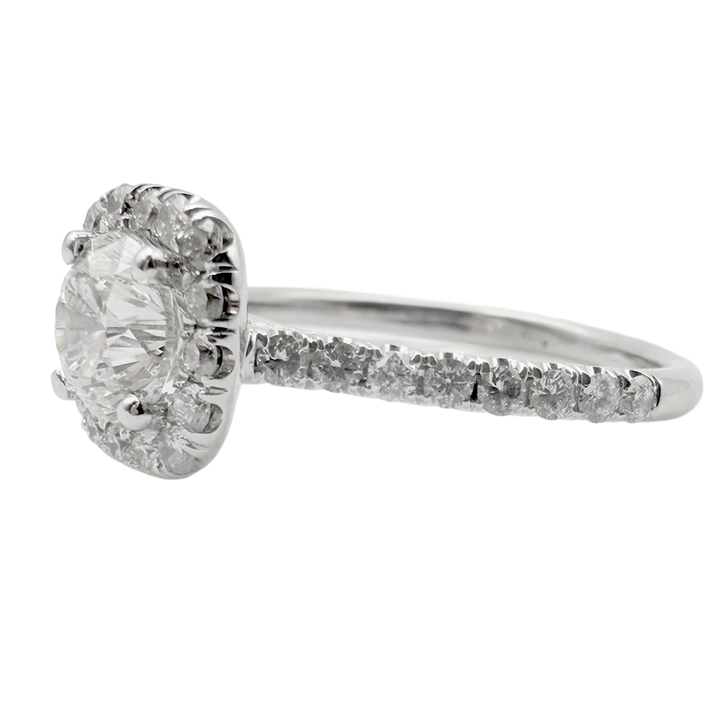 Diamond 14K WG Engagement/Wedding Ring