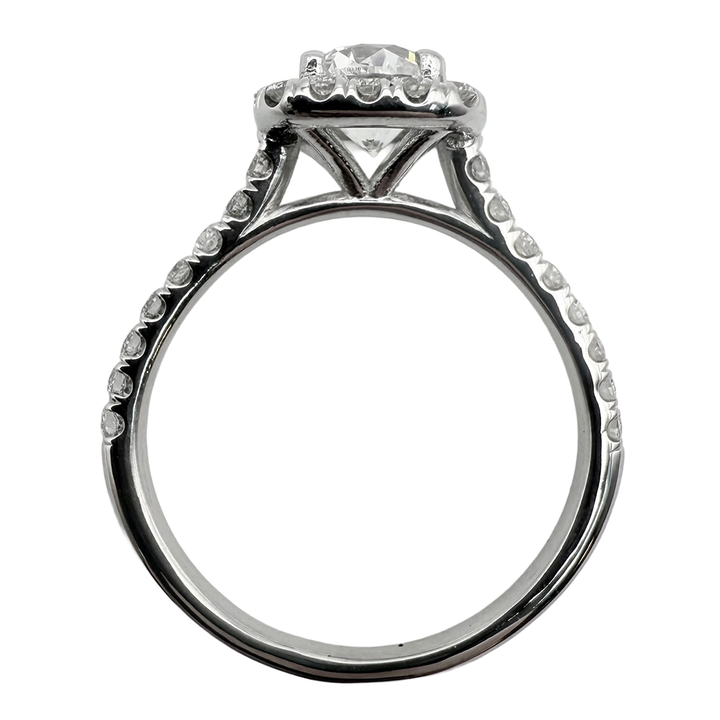 Diamond 14K WG Engagement/Wedding Ring