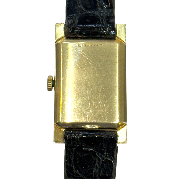 Vintage Wittnauer 14K Yellow Gold Wristwatch