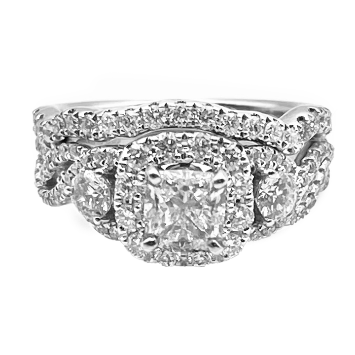 Neil Lane Diamond 14K WG Wedding Ring Set