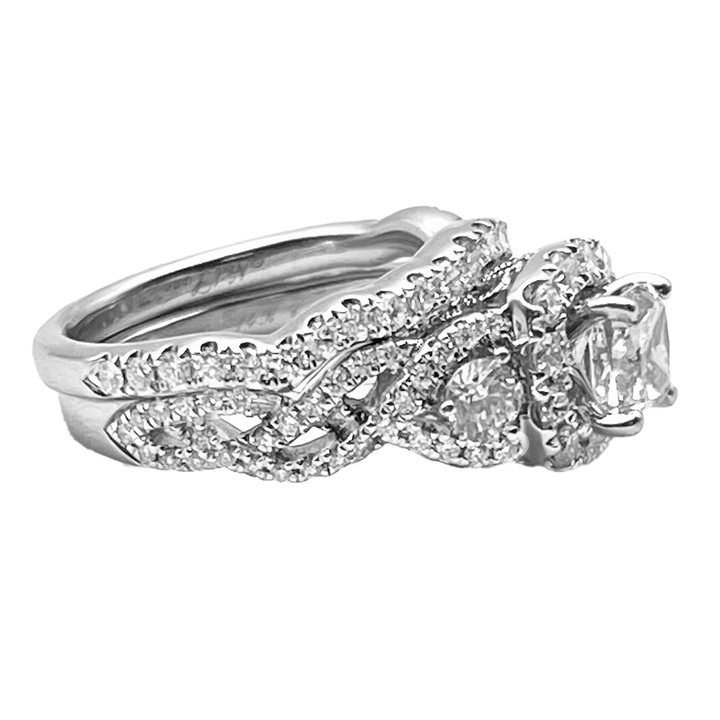 Neil Lane Diamond 14K WG Wedding Ring Set