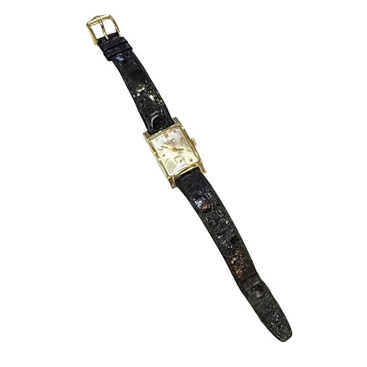Vintage Wittnauer 14K Yellow Gold Wristwatch