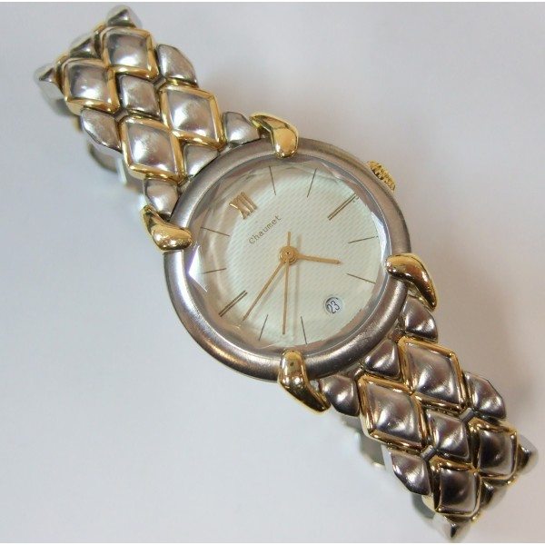 Lady’s Chaumet 18K Yellow Gold & Stainless Steel Wristwatch
