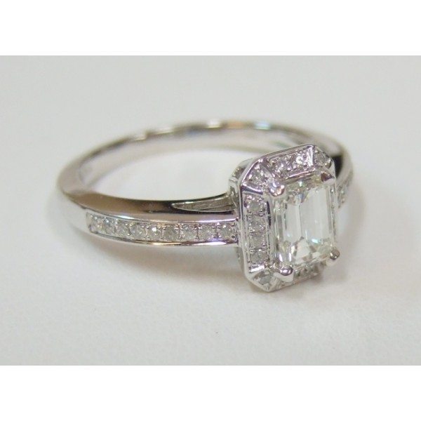 Diamond 14K White Gold Ring