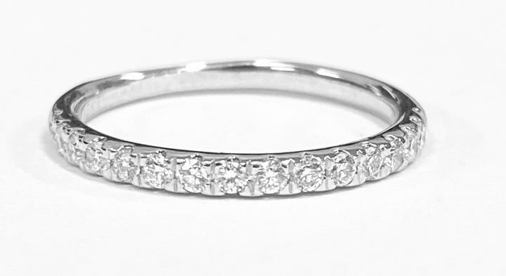 Diamond 14K White Gold Wedding Ring Set