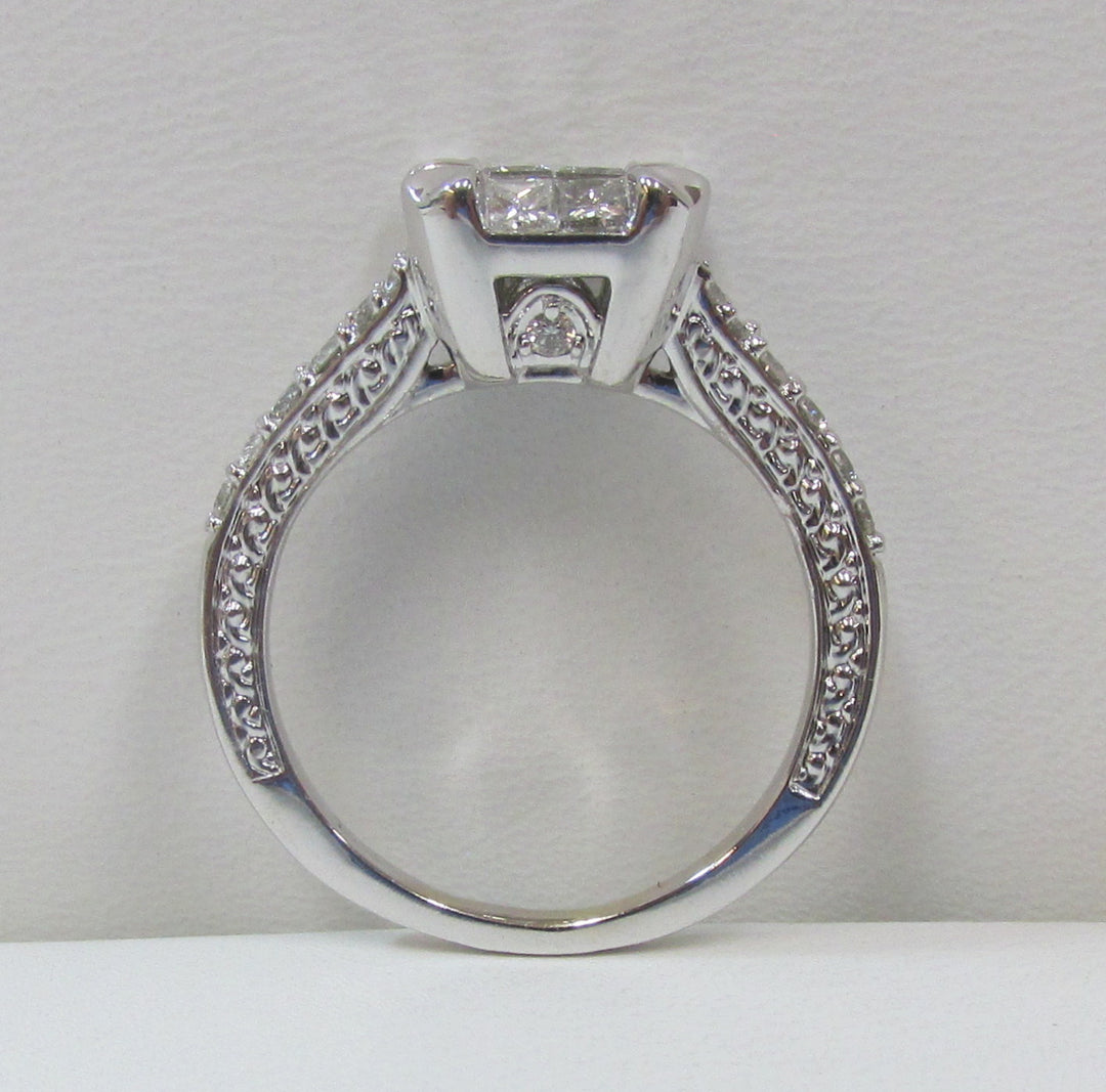 Diamond 14K White Gold Ring