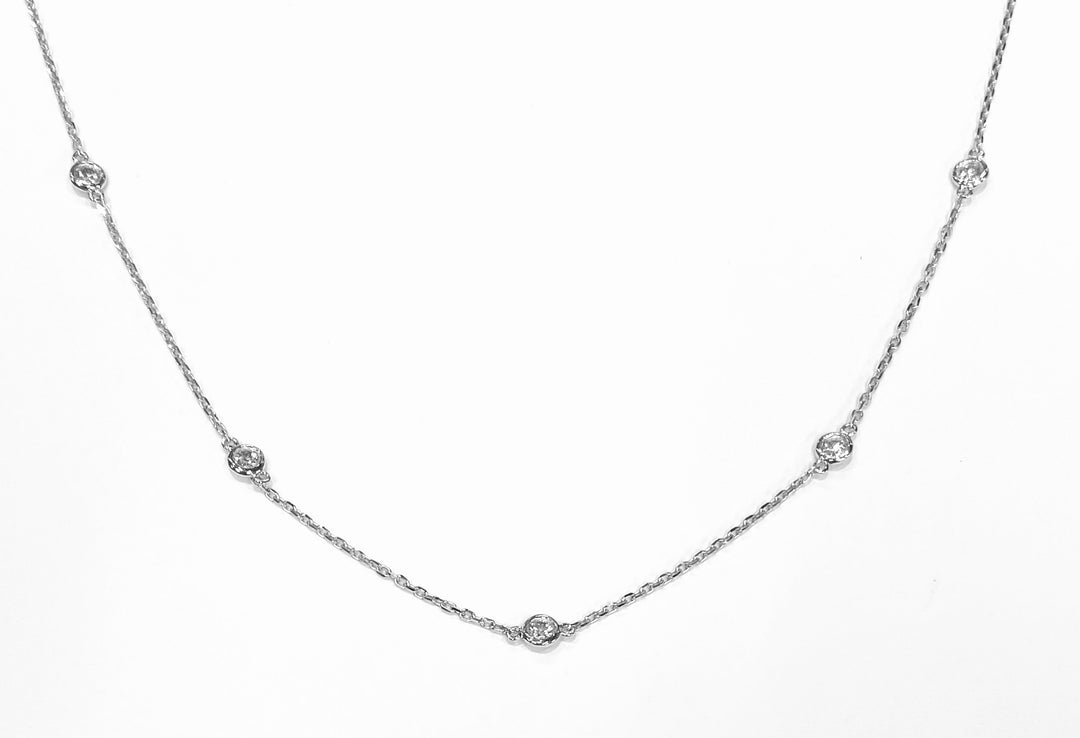 Diamonds by the Yard 14K WG Necklace