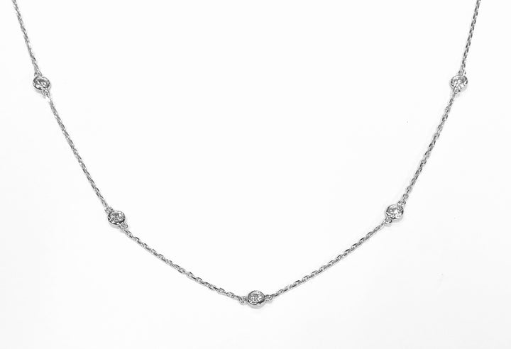 Diamonds by the Yard 14K WG Necklace