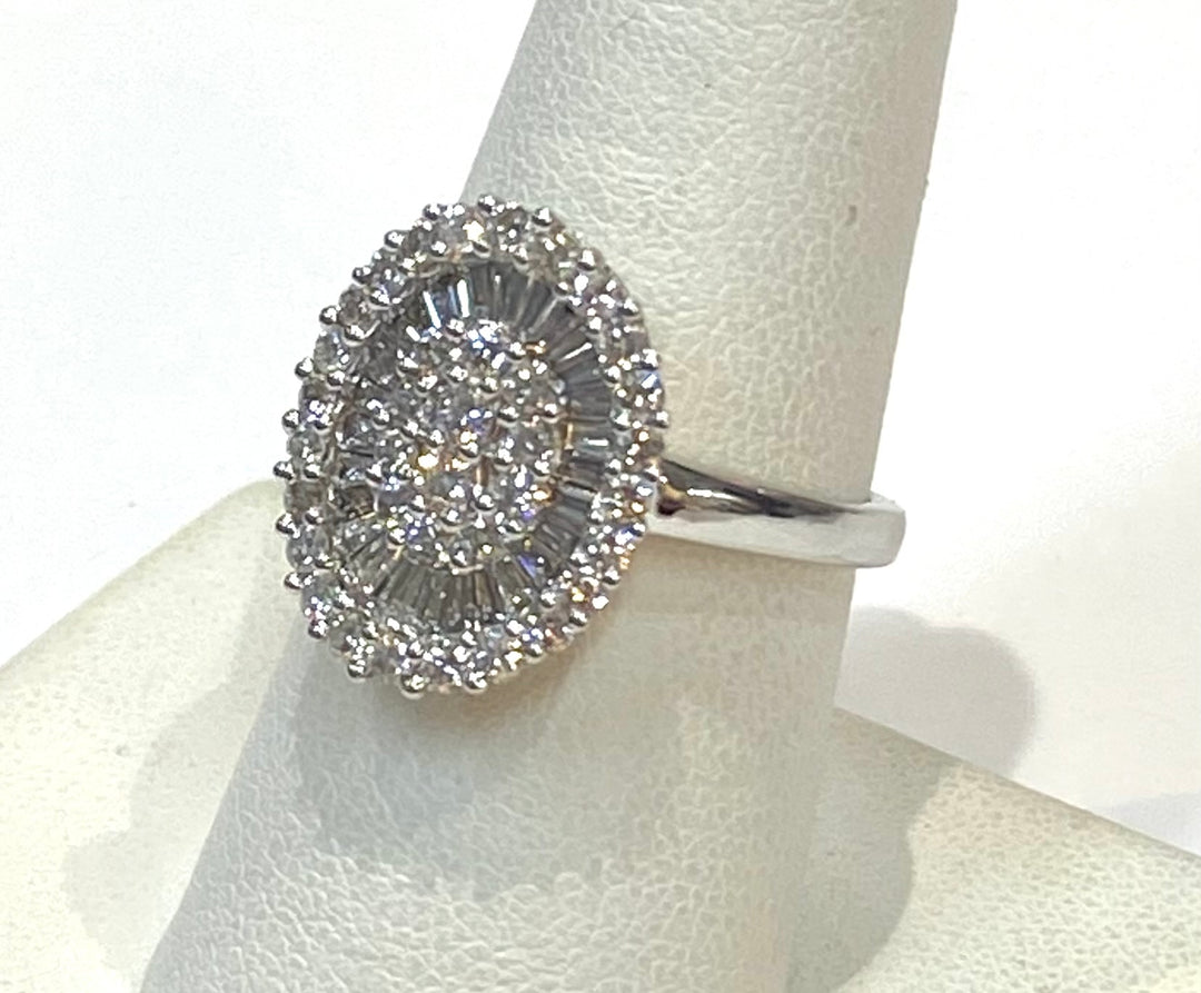 Diamond 18K WG Cocktail Ring