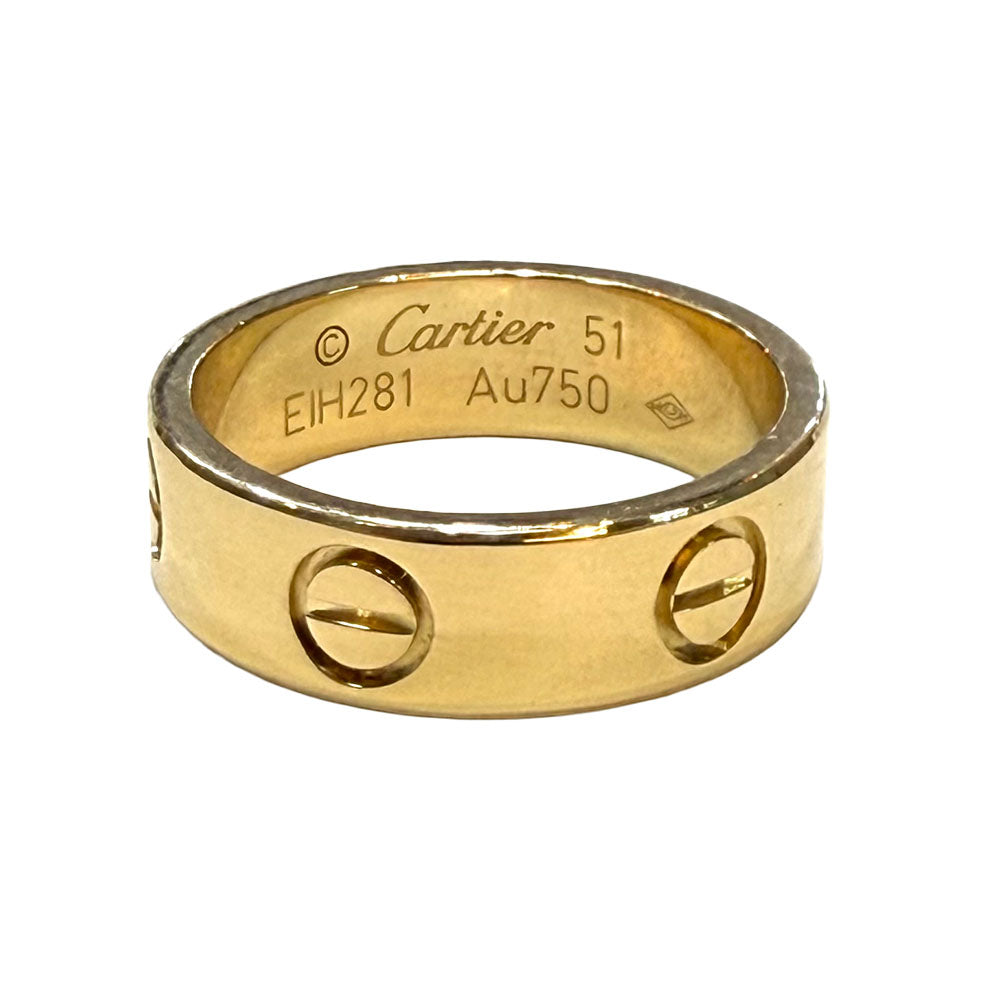 Cartier 18K YG LOVE Band