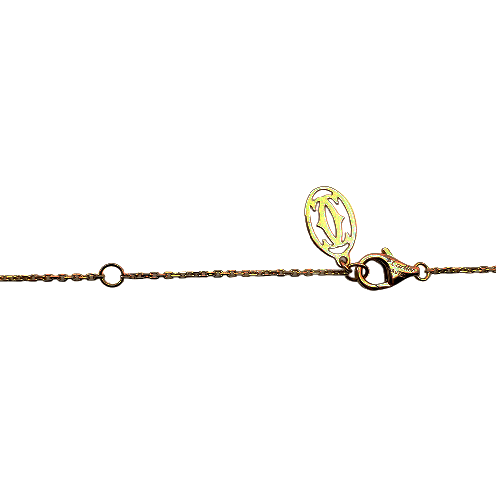 Cartier d'Amour Diamond 18K Rose Gold Necklace