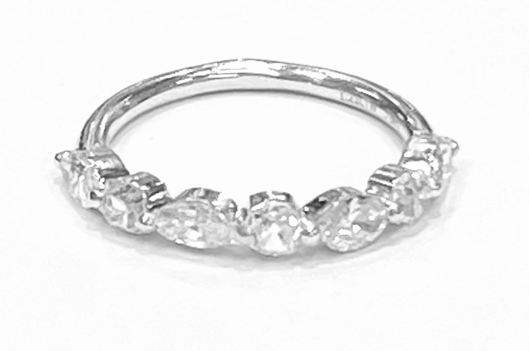 Diamond Platinum Custom Made Band Ring