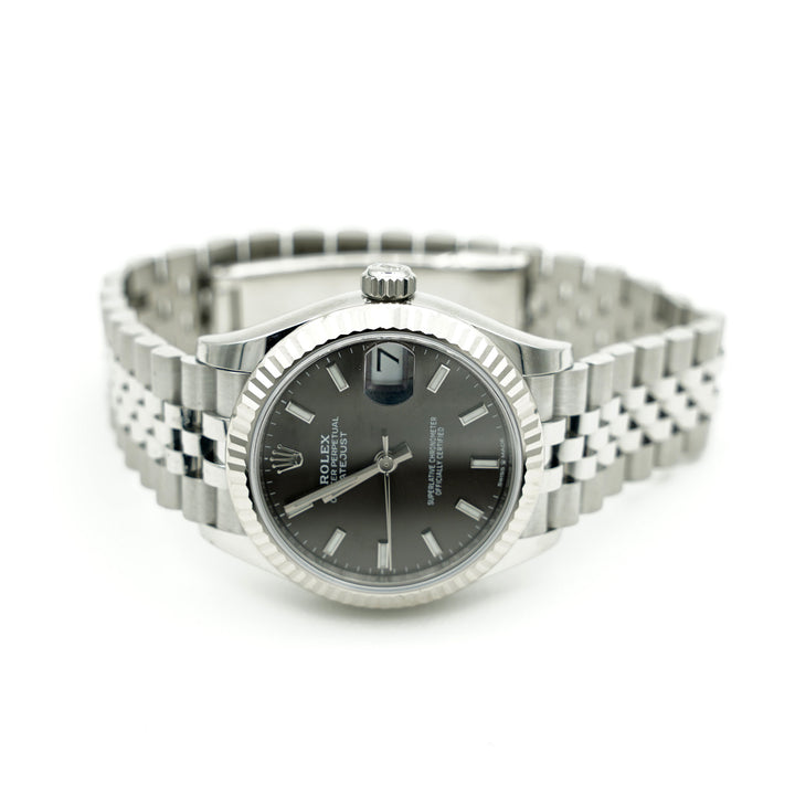 Rolex Oyster Perpetual Date Just 31 MM Stainless Steel & 18K Wristwatch