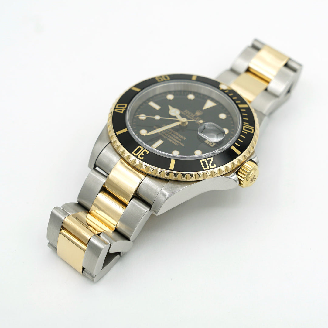 Rolex Oyster Perpetual Date Submariner Black 16613