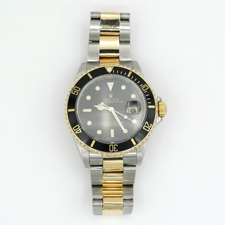 Rolex Oyster Perpetual Date Submariner Black 16613