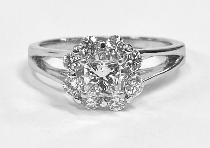 Diamond 14K White Gold Ring