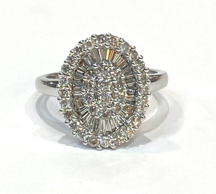 Diamond 18K WG Cocktail Ring