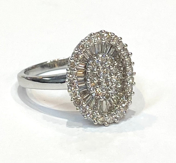 Diamond 18K WG Cocktail Ring