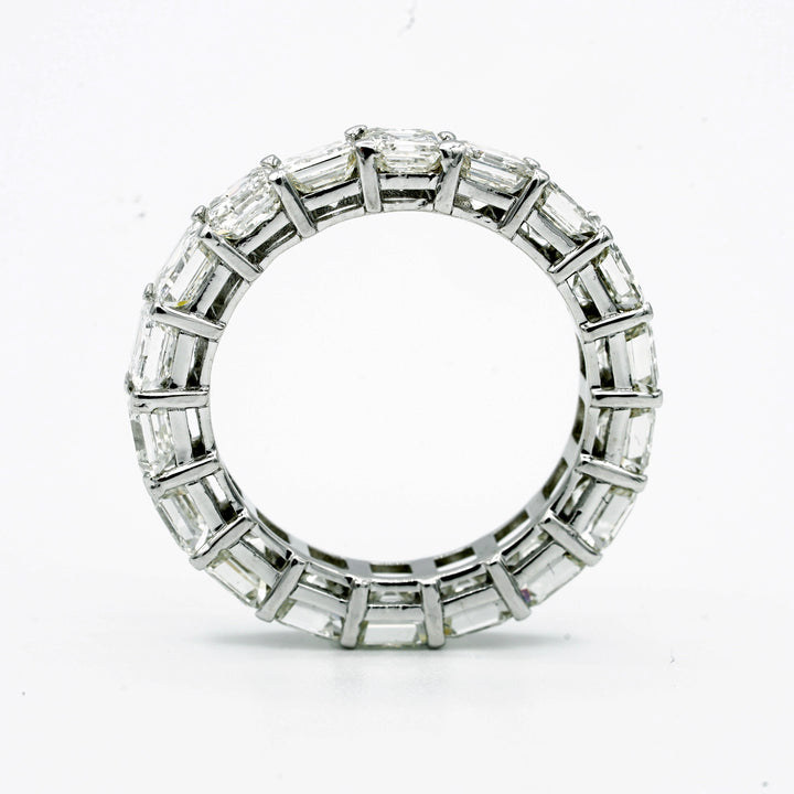 Diamond 14K White Gold Eternity Band