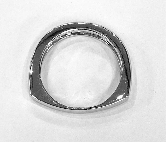 Diamond Platinum Band Ring