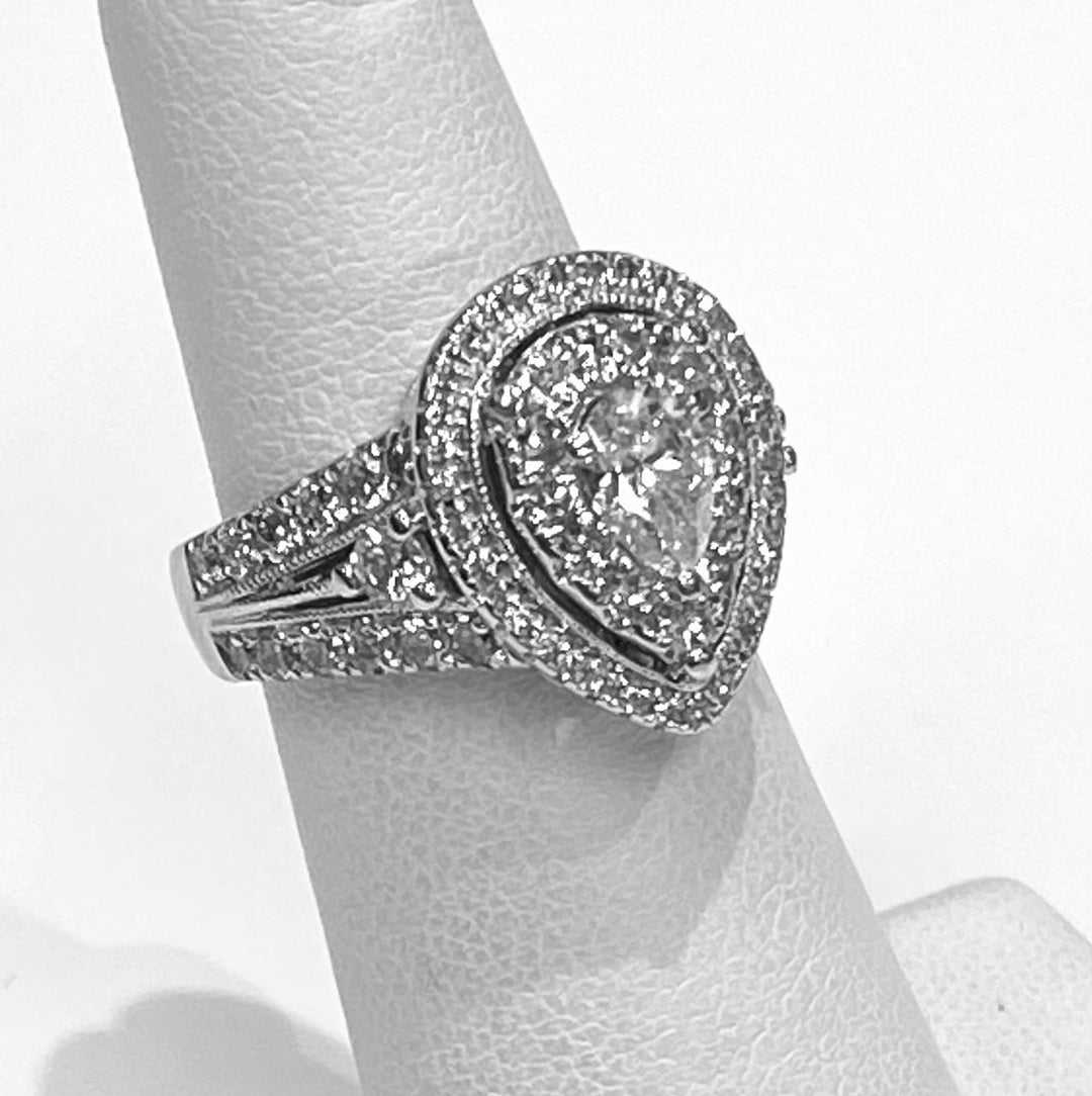 Diamond 14K White Gold Ring