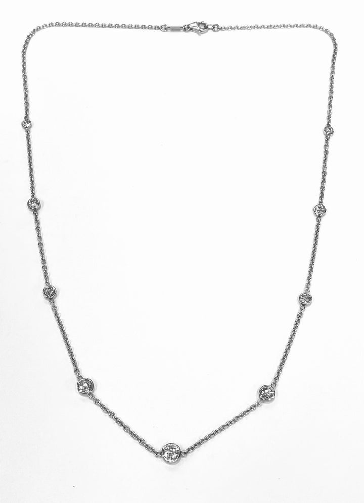 Diamonds By The Yard Platinum Necklace