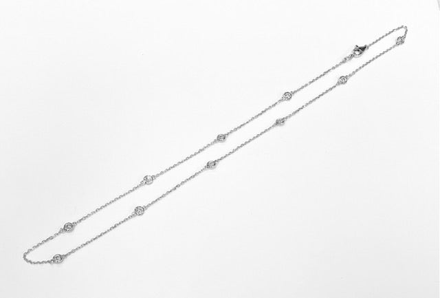 Diamonds by the Yard 14K WG Necklace