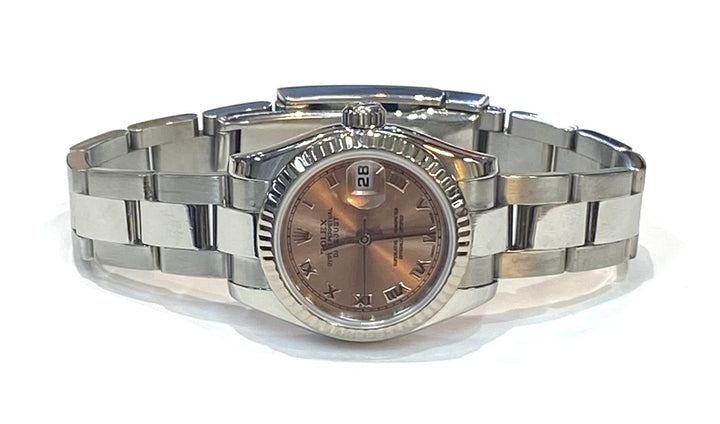 Rolex Oyster Perpetual Date Just SS & 18K Wristwatch