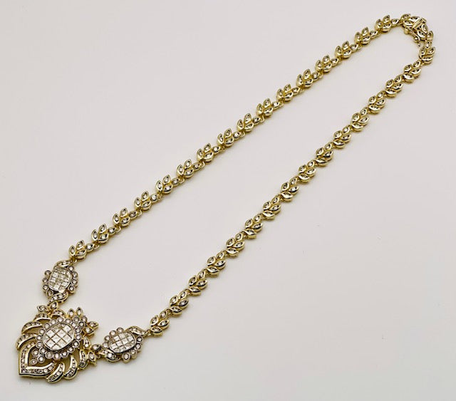 Diamond 14K Yellow Gold Necklace