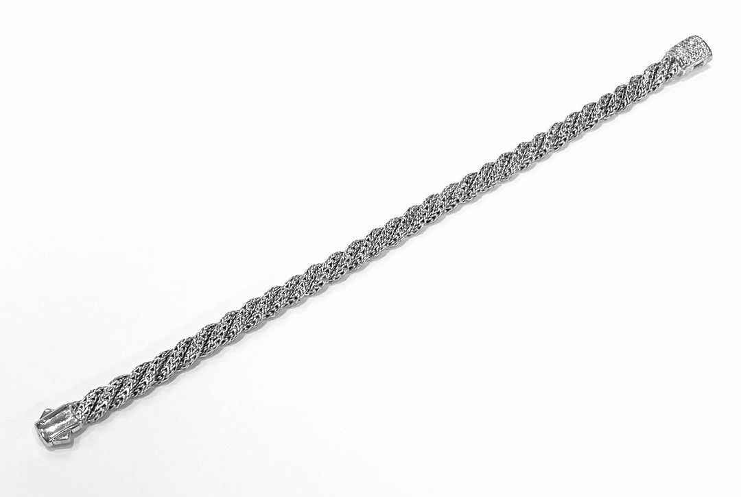 John Hardy Icon Diamond Sterling Silver Bracelet