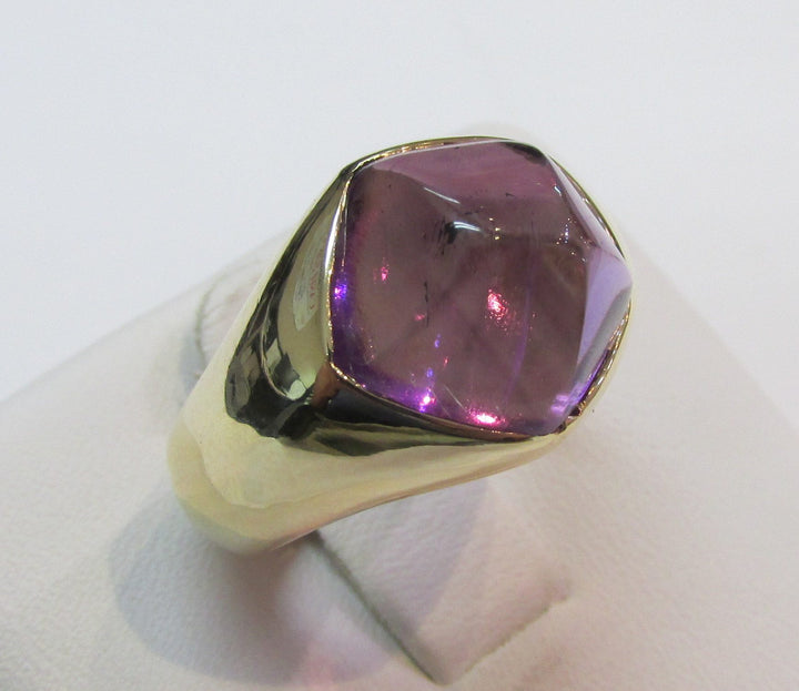 Lady’s Amethyst 14K Yellow Gold Ring