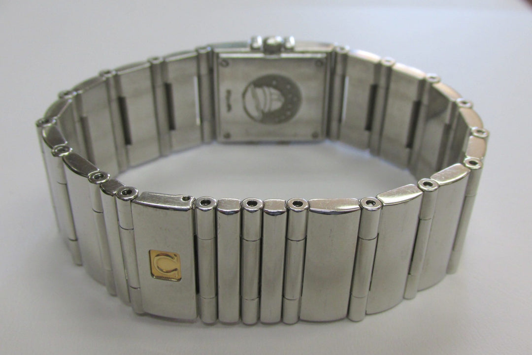 Lady’s Omega Constellation Stainless Steel Diamond Wristwatch