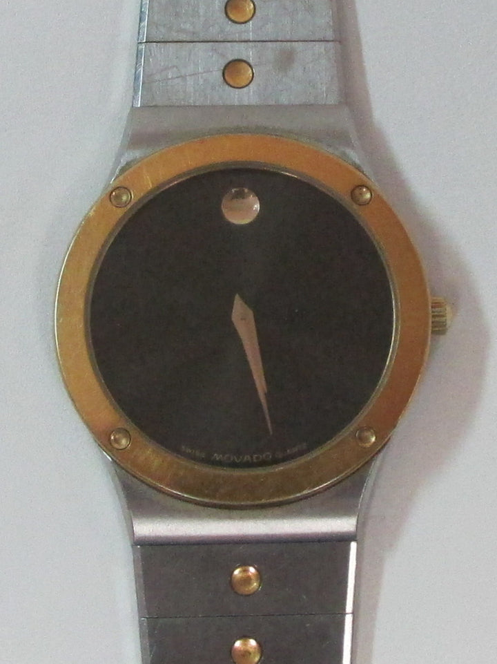 Movado Museum Two Tone Men’s Wristwatch