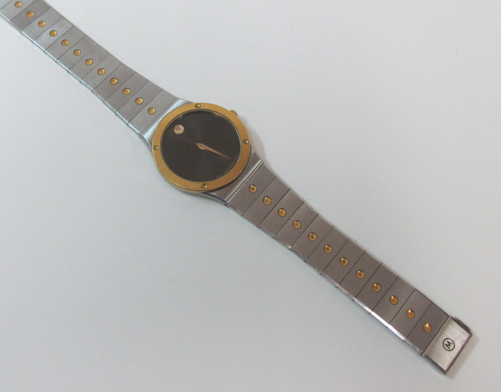 Movado Museum Two Tone Men’s Wristwatch