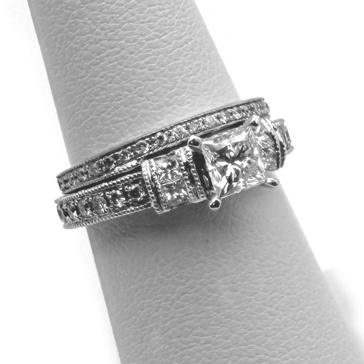 Neil Lane Diamond 14K WG Wedding Ring Set